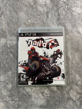 Sony Nail'd PS3 Game - Red, Black